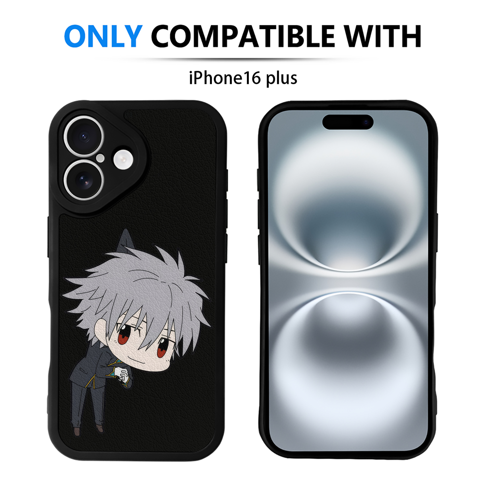 （画像用） EVA 新世紀エヴァンゲリオン 【iPhone 16シリーズ対応】シリコンスマホケース（レザー調） 材質：シリコン